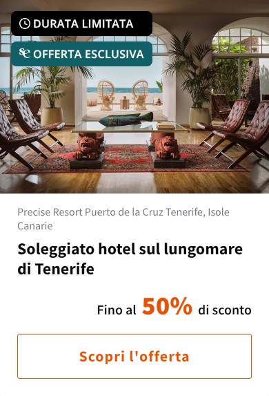 Soleggiato hotel sul lungomare di Tenerife