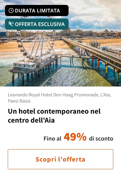 Un hotel contemporaneo nel centro dell'Aia