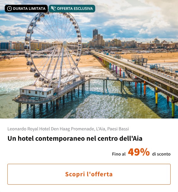Un hotel contemporaneo nel centro dell'Aia