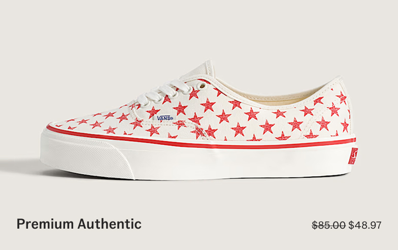 Racing Red / Marshmallow White Premium Authentic Shoe
