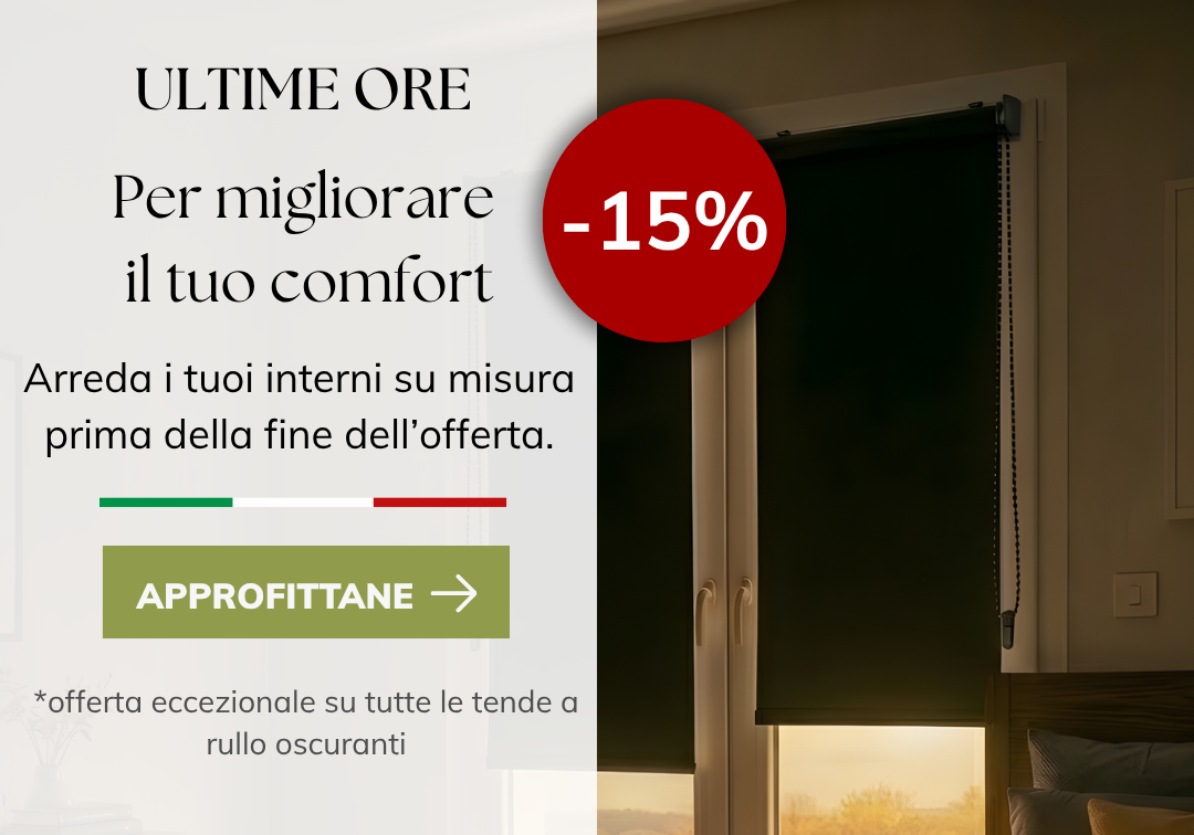 Tende a rullo su misura
