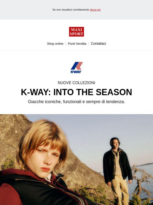 🍂 K-Way Into the Season: la nuova collezione è arrivata