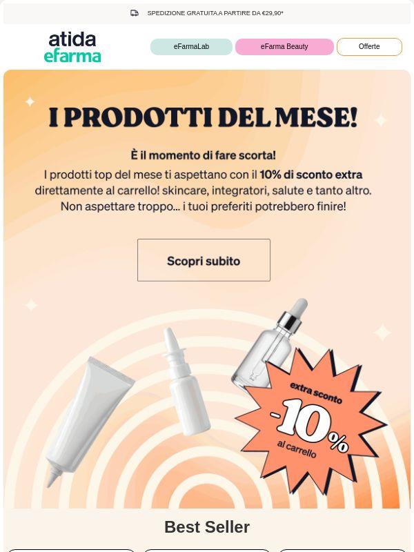 🍁 Scopri i prodotti di Ottobre con il 10% di Extra Sconto!