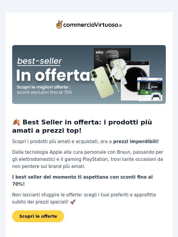 Best seller a prezzi top: i tuoi preferiti sono in offerta!