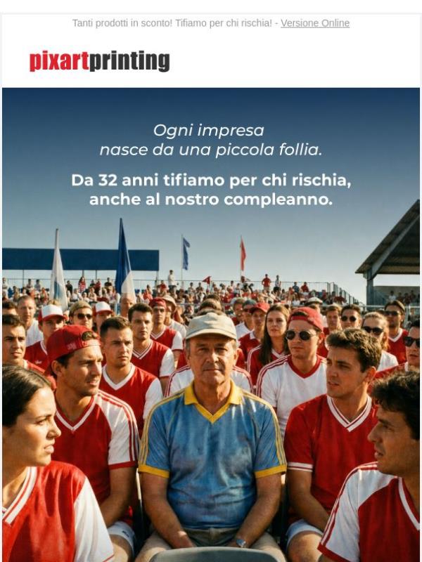 Fino al -40% nella settimana del nostro compleanno!