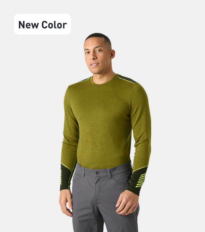 Men's LIFA® Merino Midweight Crew Base Layer