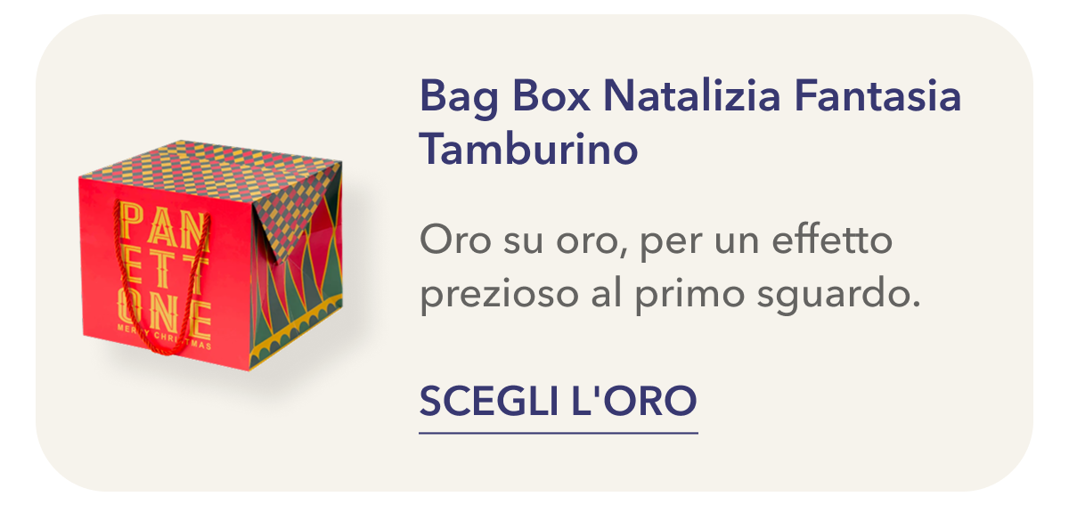 Bag Box Natalizia Fantasia Tamburino