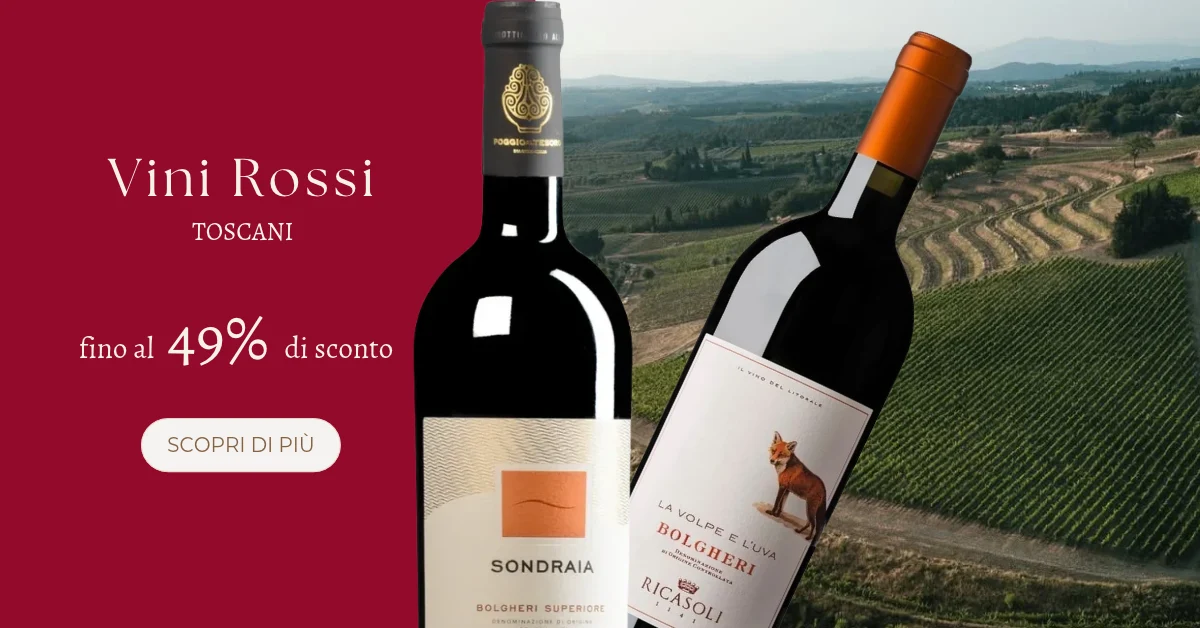 Vini rossi toscani
