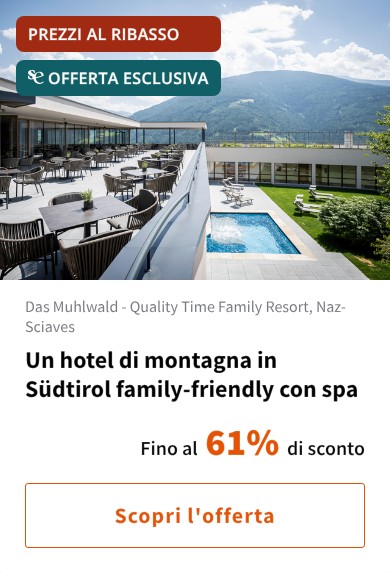 Un hotel di montagna in Südtirol family-friendly con spa