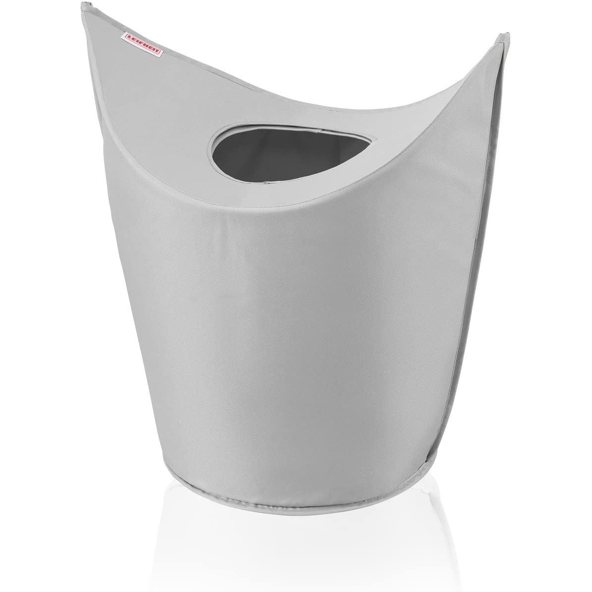 Image of Leifheit Cesto della Biancheria, Tessuto a Maglia Stretta, Grigio