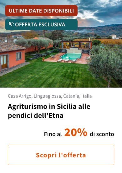 Agriturismo in Sicilia alle pendici dell'Etna