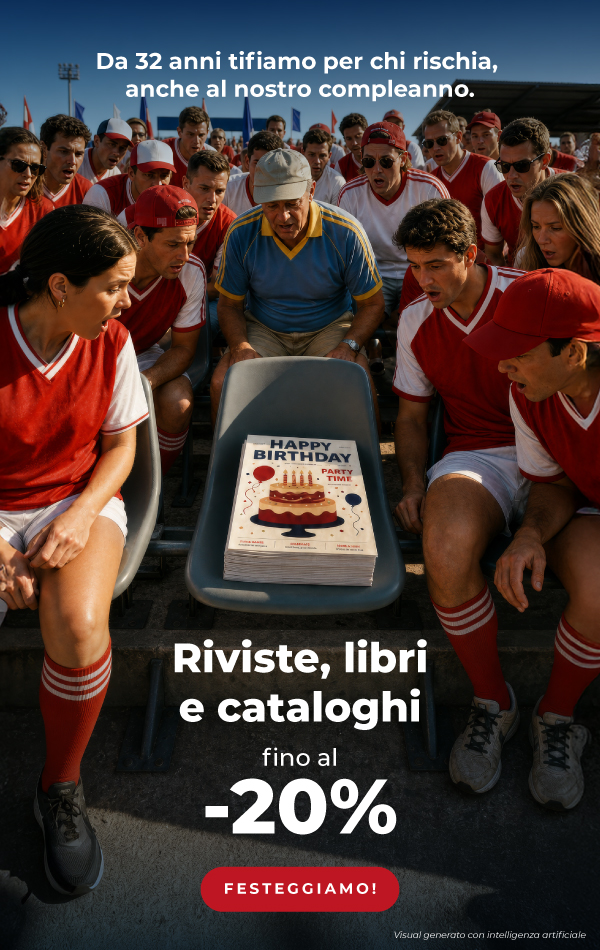 Fino al -20% su riviste, libri e cataloghi