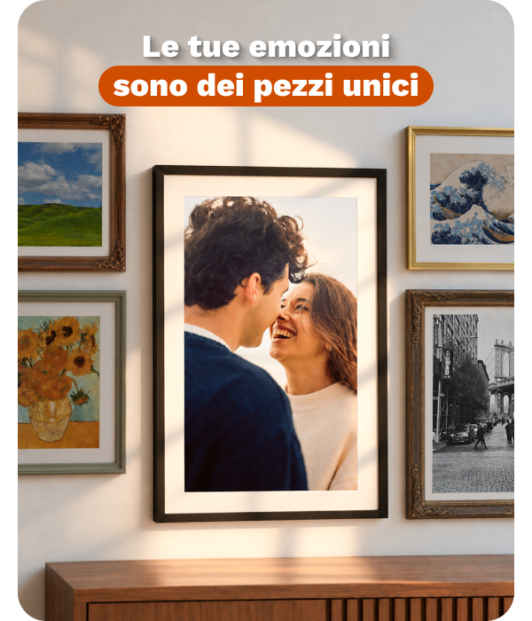 Non decorare con i soliti arredi anonimi: crea un FotoQuadro unico e inimitabile, come te