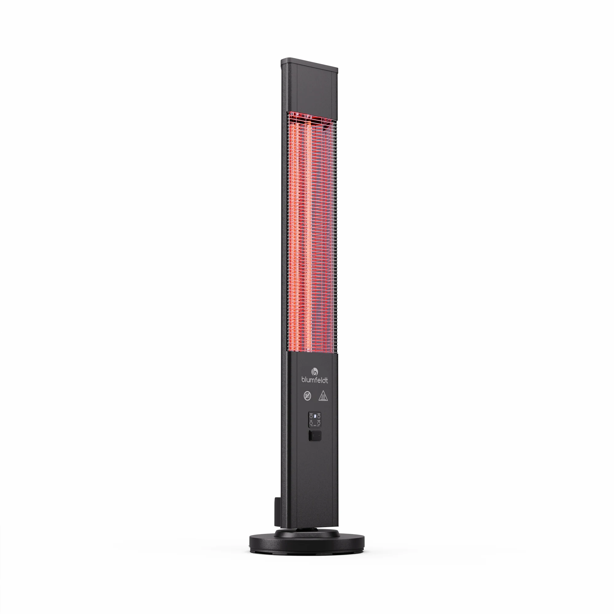 Heat Guru 3000W Riscaldatore Infrarossi da Esterno Nero