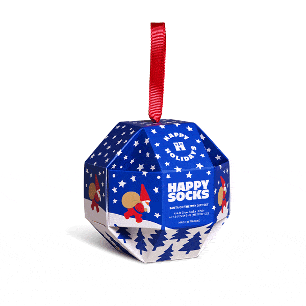 Set regalo con calzini Santa On The Way, confezione da 1