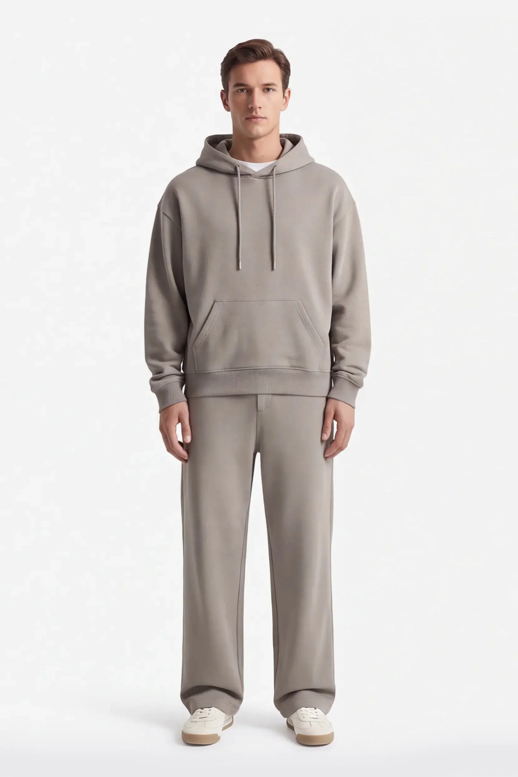 Image of PANTALONE JOGGER IN FELPA OVER FIT