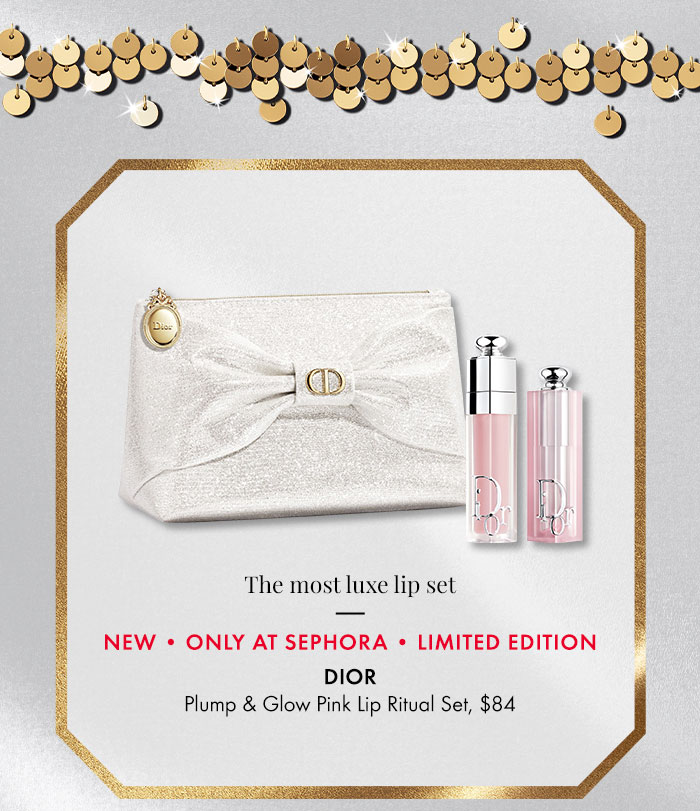 DIOR Plump & Glow Pink Lip Ritual Set