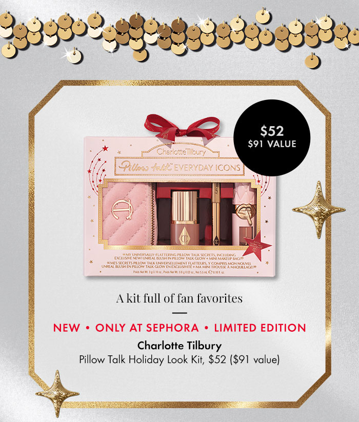 Charlotte Tilbury Pillow Talk Holiday Look Kit