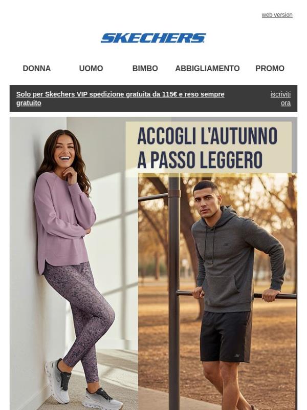 Nuova stagione, nuove Skechers Glide-Step