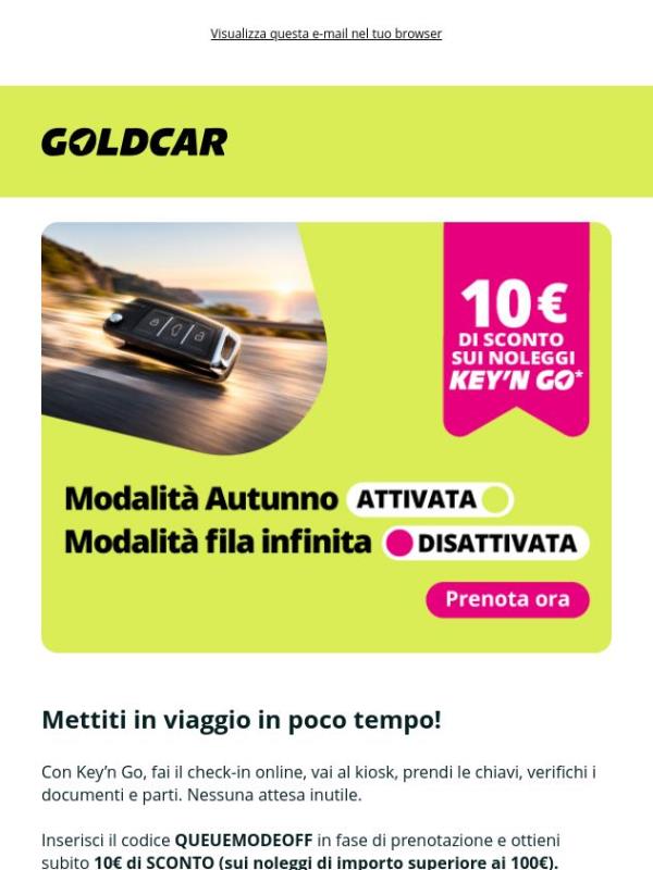 Modalità Autunno: attivata. Modalità fila infinita: disattivata.