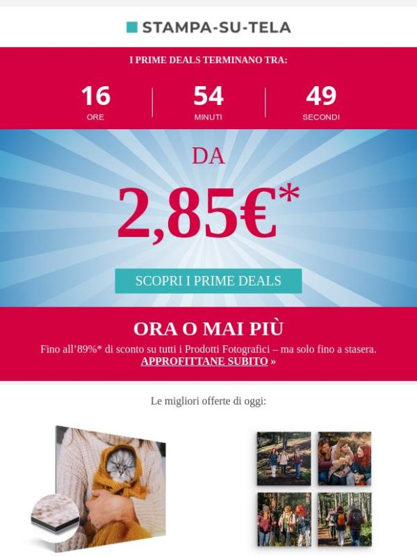 Approfittane: tutti i Prodotti Fotografici in offerta – da 2,85€