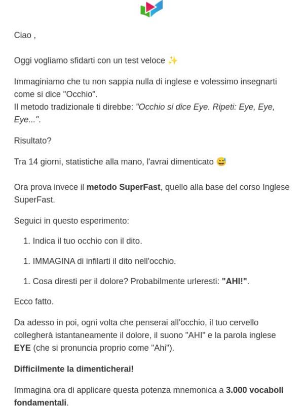 Mettiti un dito nell'occhio (leggi qui)