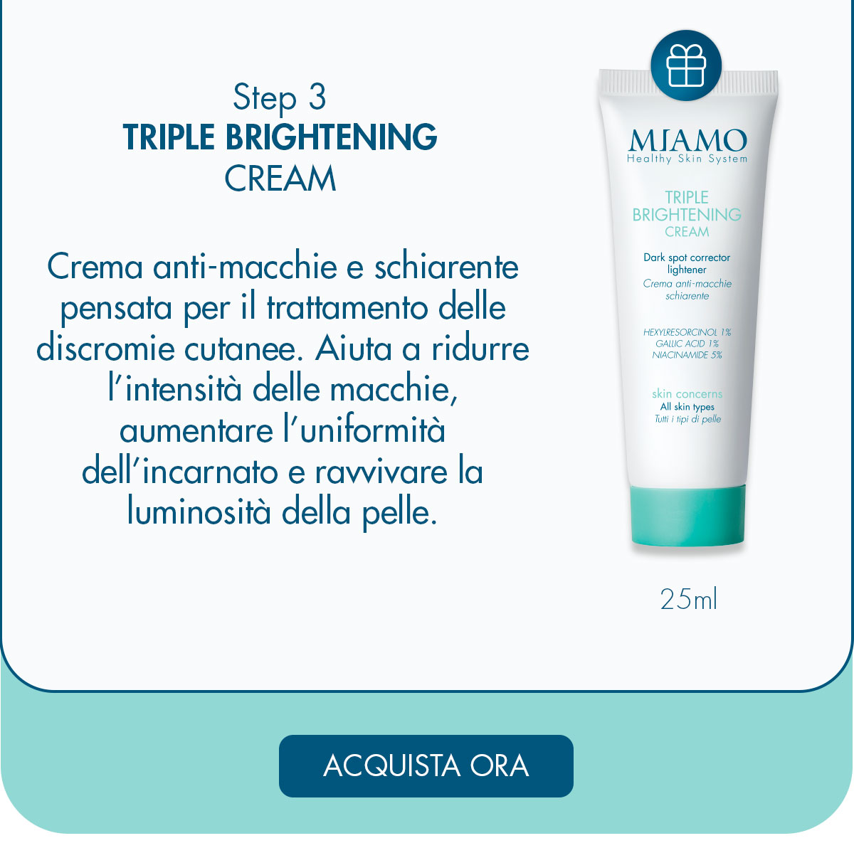 triple brightening cream