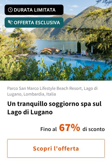 Un tranquillo soggiorno spa sul Lago di Lugano