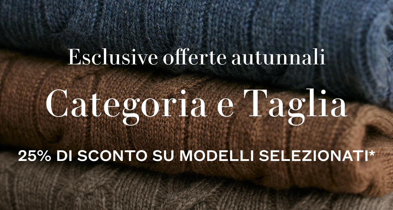 Esclusive offerte autunnali