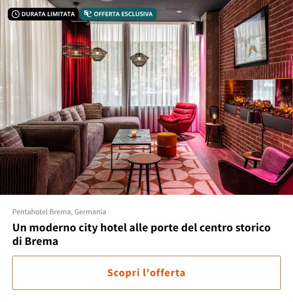 Un moderno city hotel alle porte del centro storico di Brema