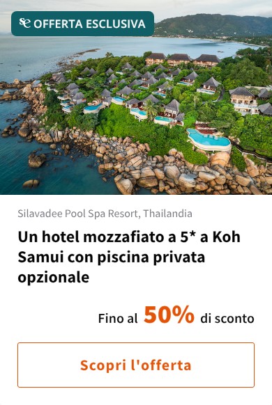 Un hotel mozzafiato a 5* a Koh Samui con piscina privata opzionale