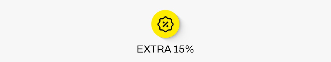 Extra 15%