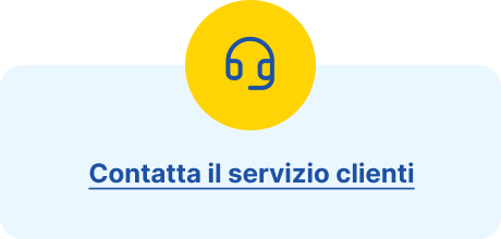 Contatta il servizio clienti
