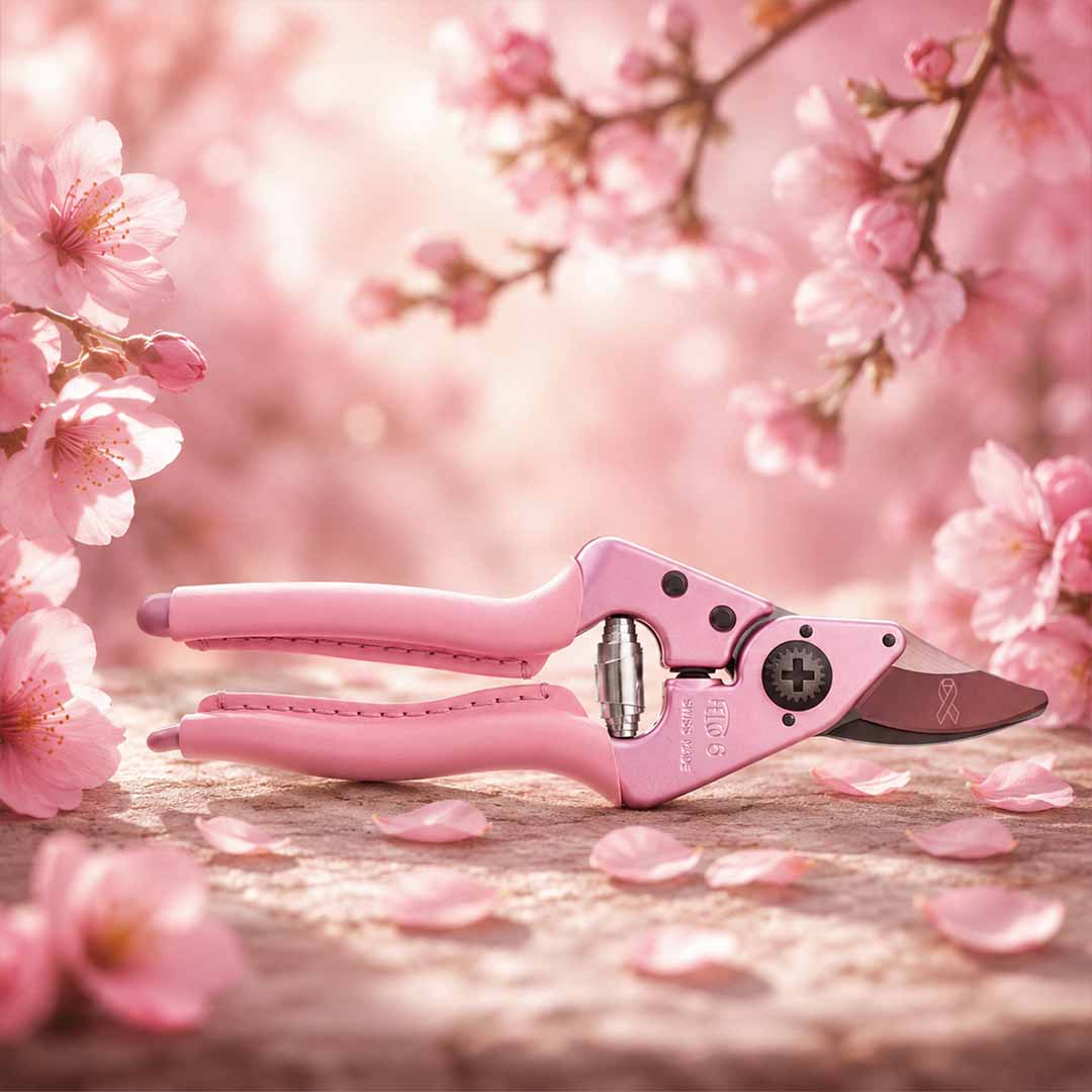 Cesoie da potatura Felco 6 Pink Blossom Edizione Limitata con astuccio