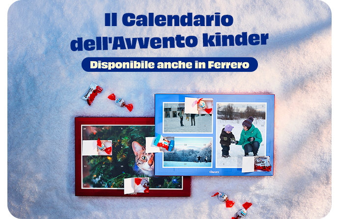 Il Calendario dell'Avvento kinder
