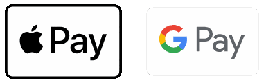 Apple Pay · Google Pay
