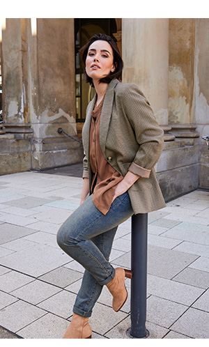 Jeans Sarah in classico look denim