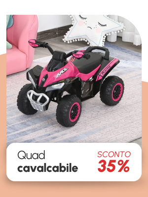 Quad cavalcabile