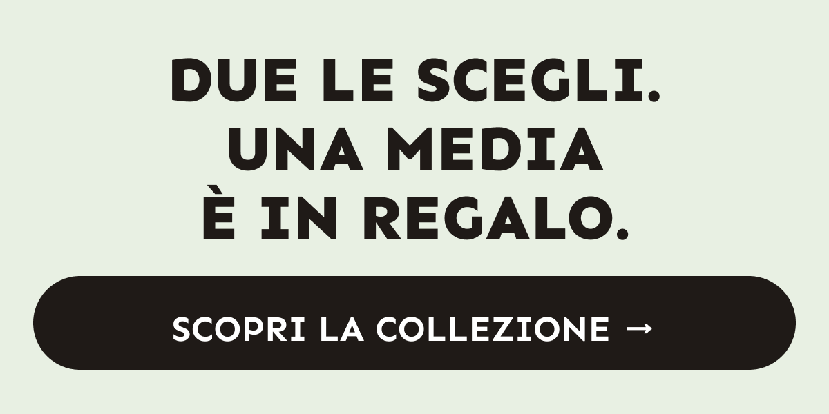 Ogni 2 candele, una media in regalo. Scopri la collezione.