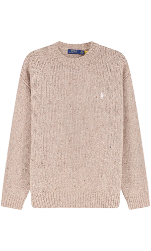 Melange wool blend sweater
