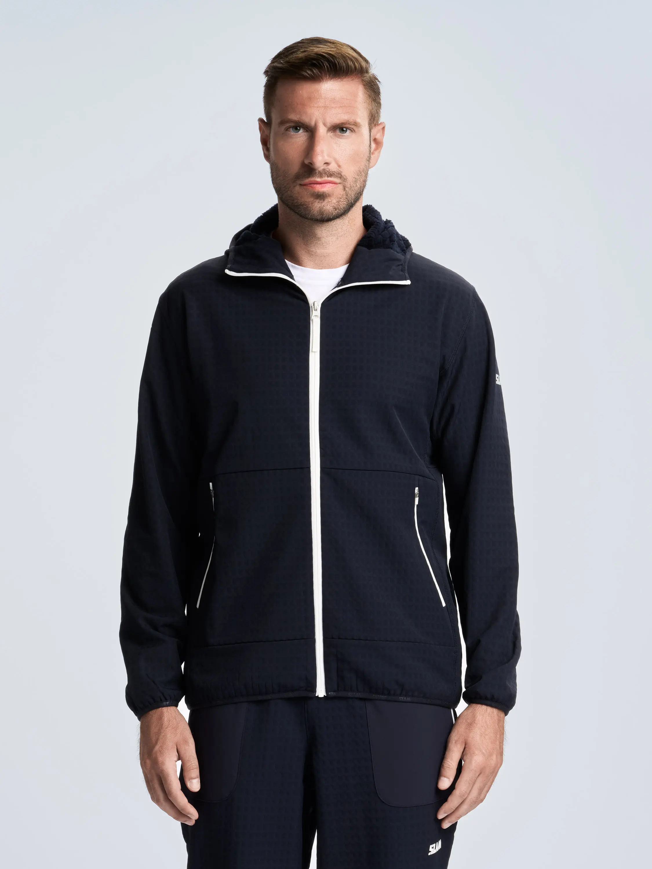 ALT FZ GRID FLEECE HOODIE