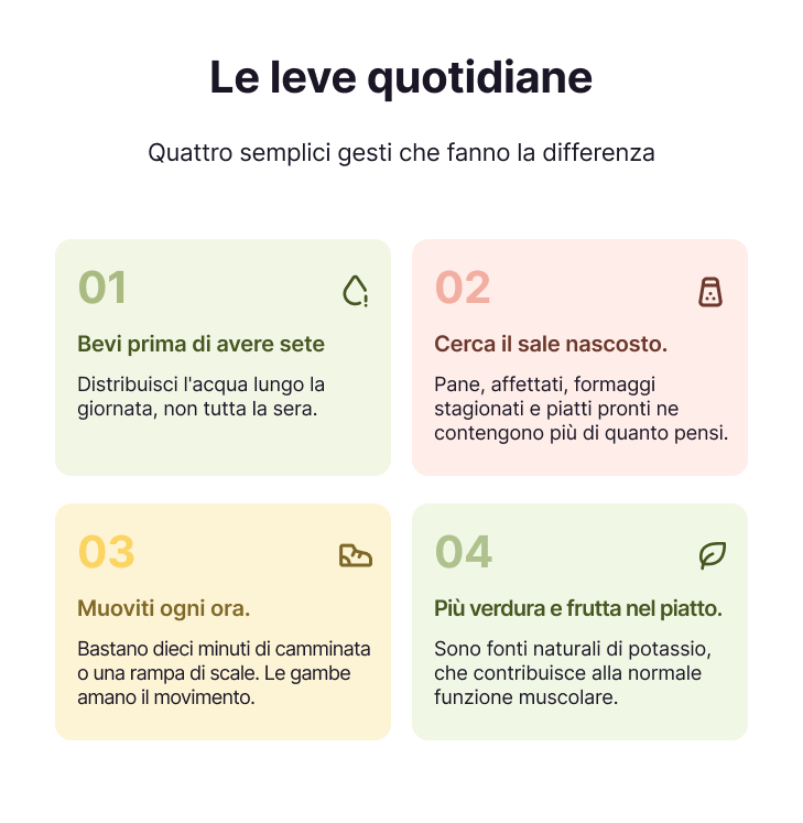Le leve quotidiane