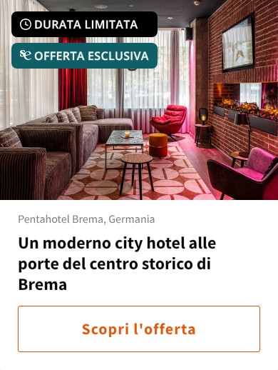 Un moderno city hotel alle porte del centro storico di Brema