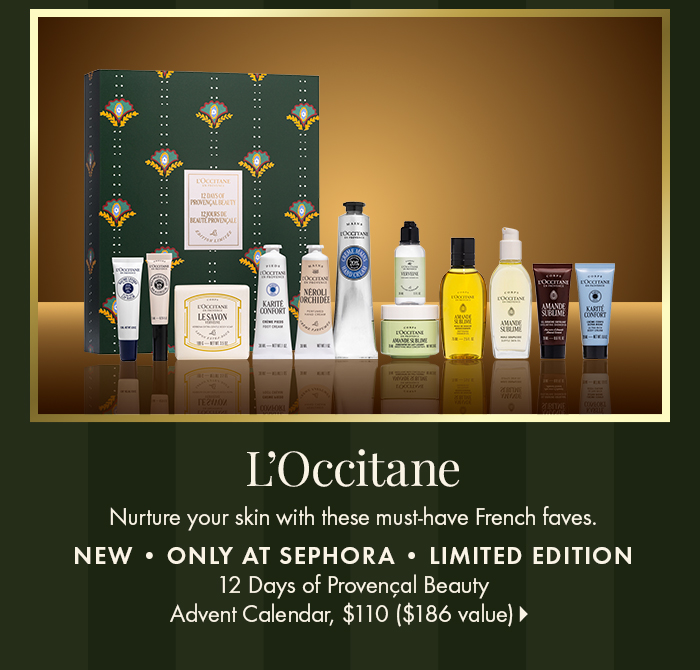 L'Occitane 12 DAYS OF PROVENÇAL BEAUTY ADVENT CALENDAR