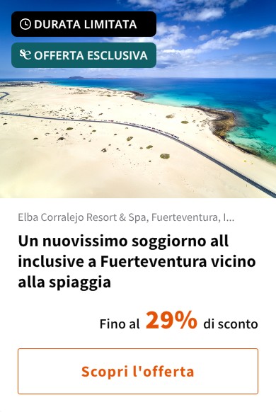 Un nuovissimo soggiorno all inclusive a Fuerteventura vicino alla spiaggia
