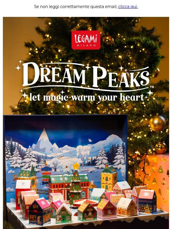 Benvenuti a Dream Peaks: il Calendario dell’Avvento tutto da costruire. 🎄