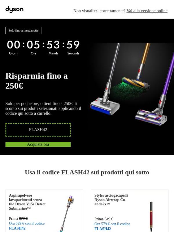 Solo fino a mezzanotte: offerta flash