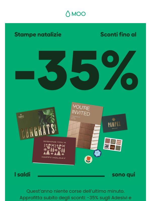 Risparmia fino al 35% sui prodotti must-have delle feste 🎁