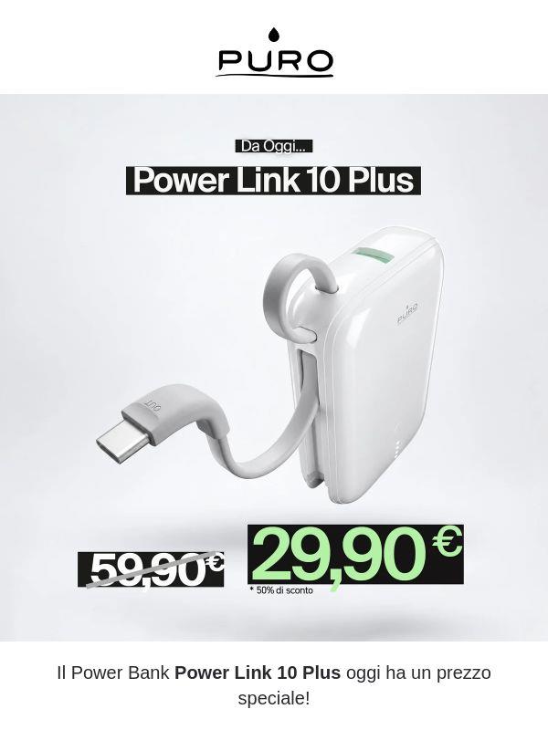 Da oggi -30€ su Power Link 10 Plus🔋