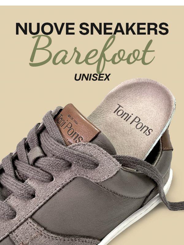 Nuove sneakers barefoot unisex